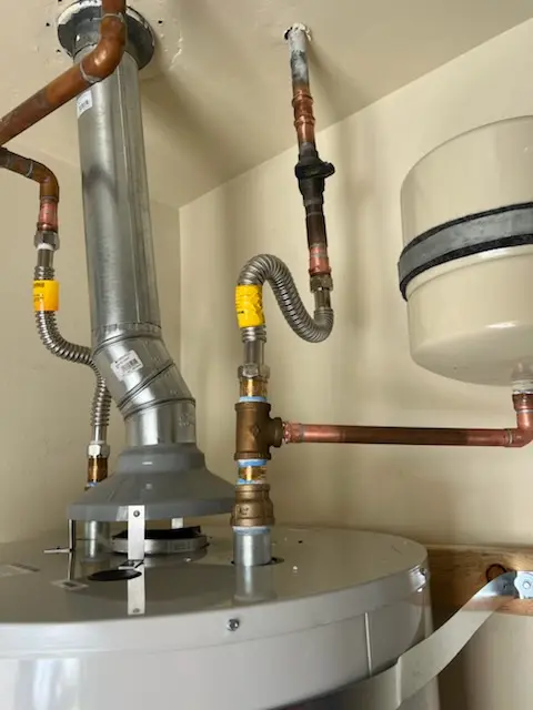 Water heater installation and plumbing repair in Goochville