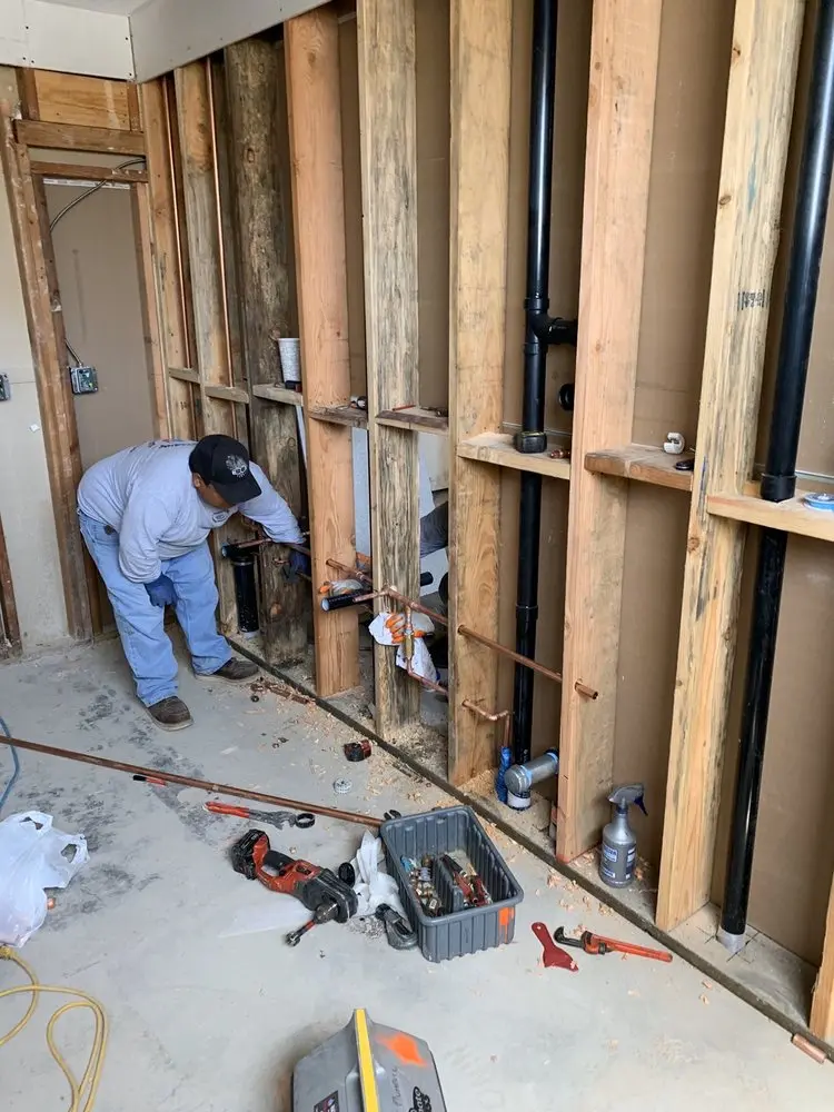 Commercial rough-in plumbing for Commercial Plumbing in Goochville
